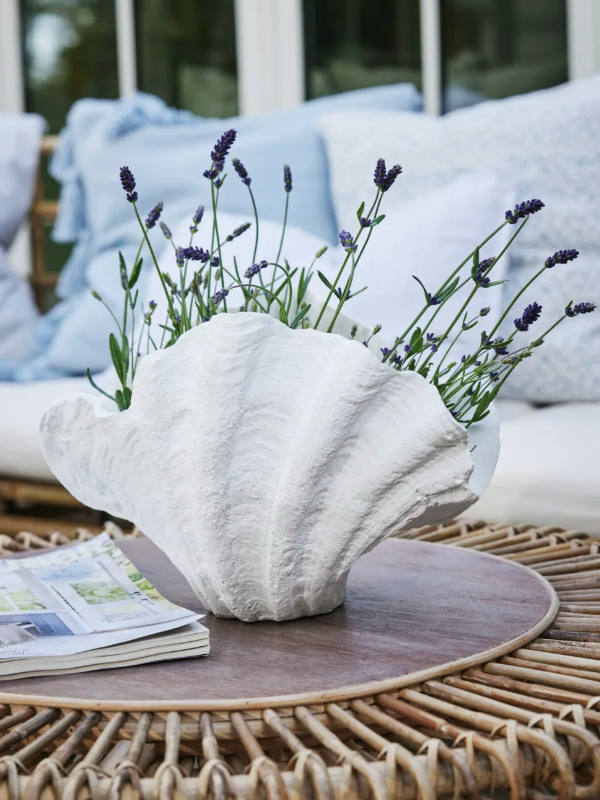 Deko-Objekt Muschel Vase