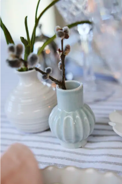 Mini-Vase *Dehmira* weiss - 2