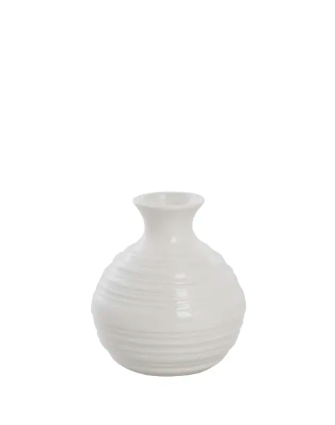 Mini-Vase *Dehmira* weiss