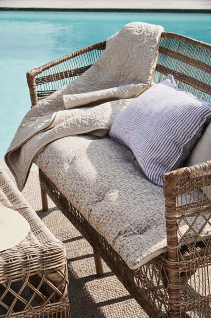 Decke / Plaid *Isabelle* linen - 2