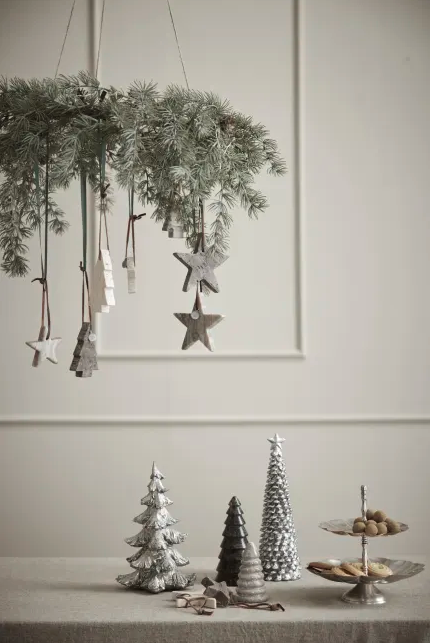 *Serafina-Tannenbaum* silber H22.5 cm - 0