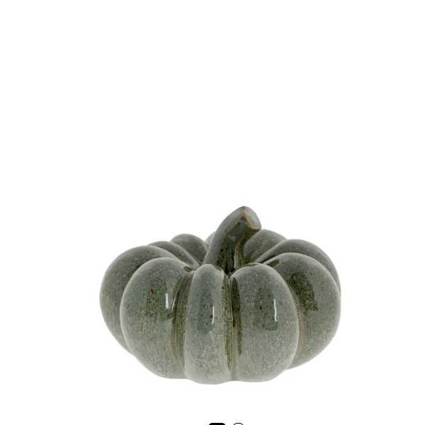 Dekoration Kürbis *Hallia* 9,5cm grün