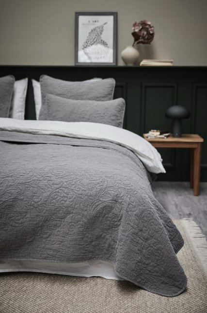 Kissen *Isabelle* 60 x 40cm grey - 0
