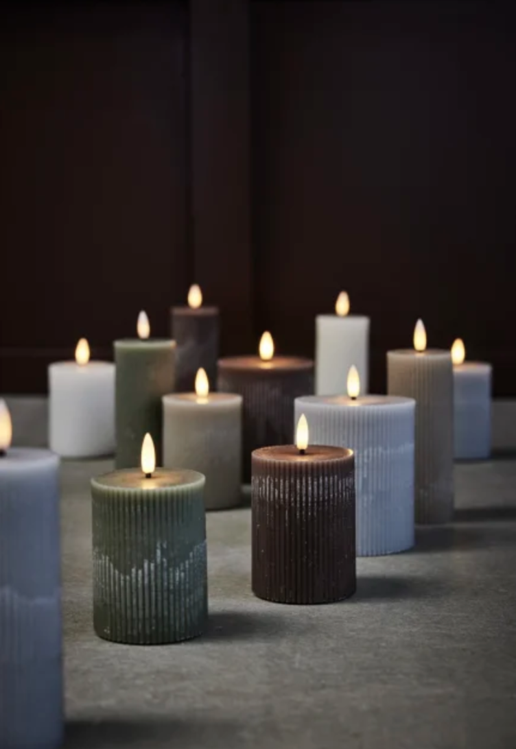 LED-Kerze *Lilia* 10cm grün - 1