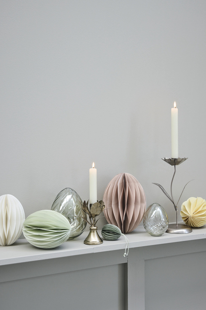 Papier-Anhänger Papilla *Osterei* grün - 0