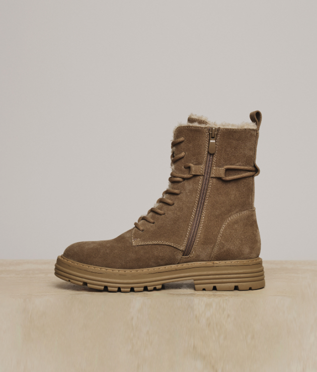 Wildleder Ankle Boots - 0