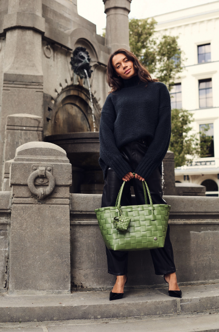 Shopper *Paris* Gr. S laurel green - 1
