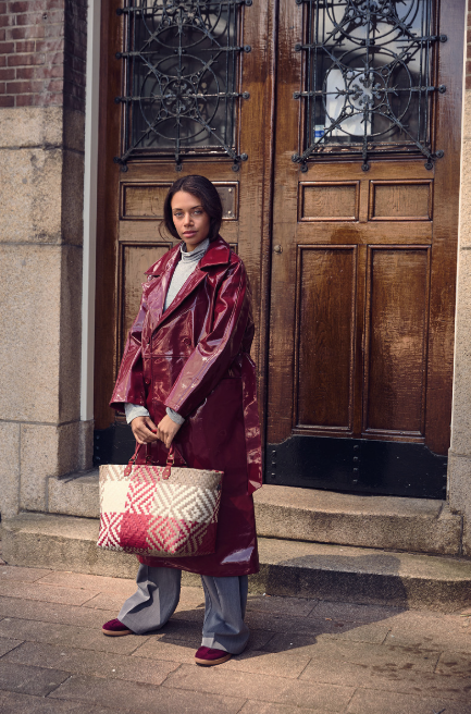 Shopper *Quinn* Gr. L burgundy - 1