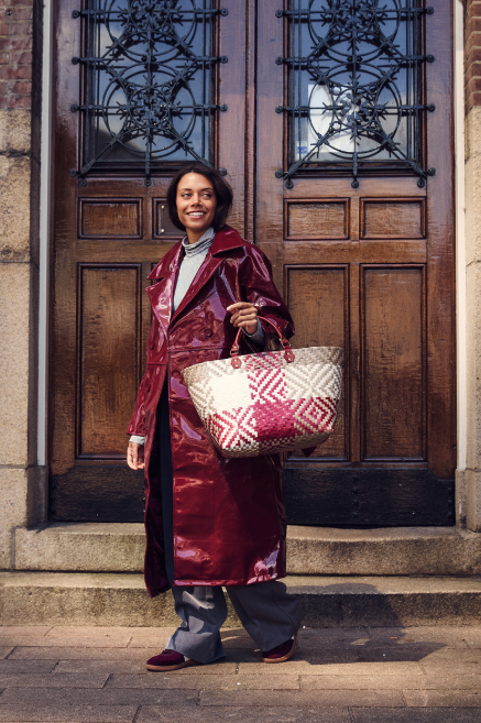 Shopper *Quinn* Gr. L burgundy - 0