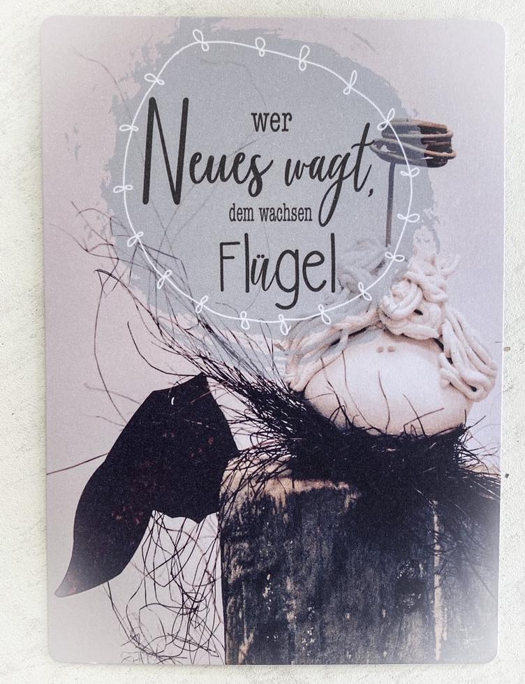 Postkarte *Flügel*