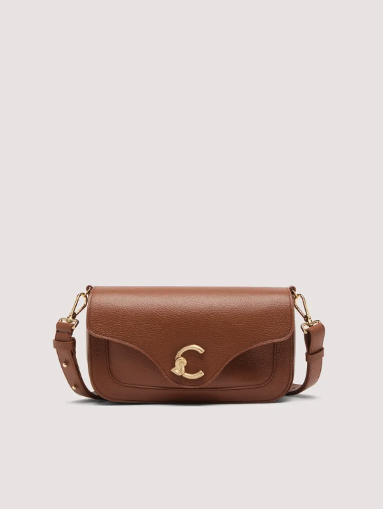 Coccinelle C-ME medium cognac