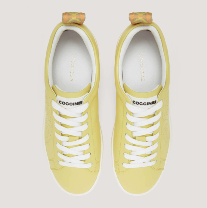 Leder Sneaker *lemon* - 2