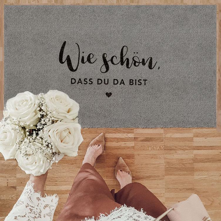 Fussmatte *Wie schön...*