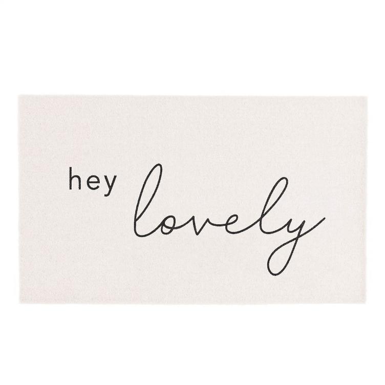 Fussmatte *Hey Lovely* - 0