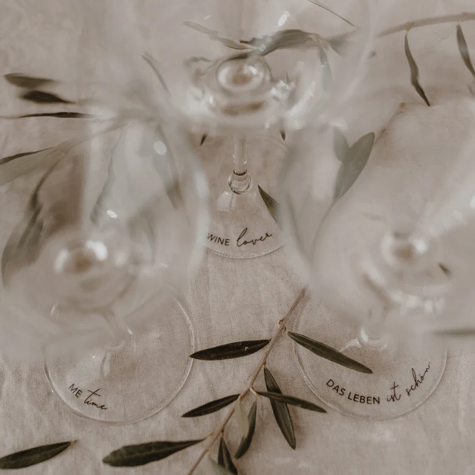 Weinglas *Das Leben ist schön* 490 ml - 0