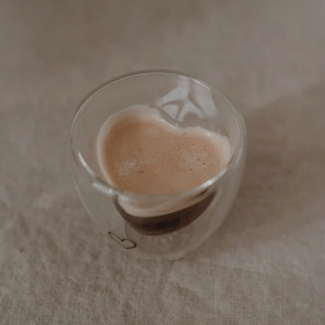 Doppelwandiges Herzglas Herz 100 ml - 2