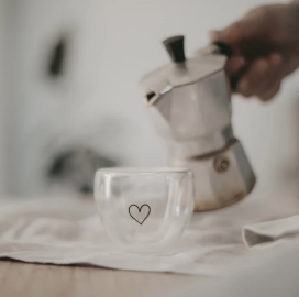 Doppelwandiges Herzglas Herz 50 ml - 0