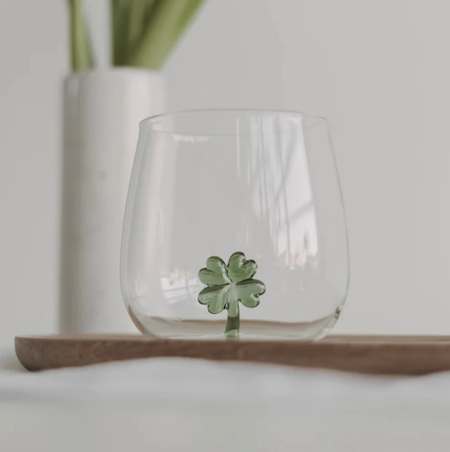 Trinkglas *Kleeblatt*