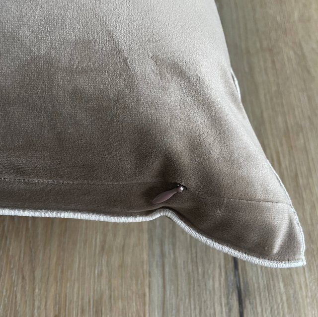 Kissenhülle *Big Flauschi* taupe 60 x 60 cm - 4