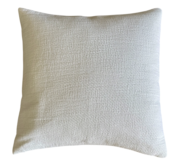 Kissenhülle Muschel weiss-beige 50x50 - 2