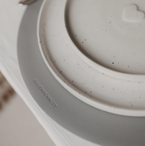 Wendbares Platzset *Wie schön* grau - 5