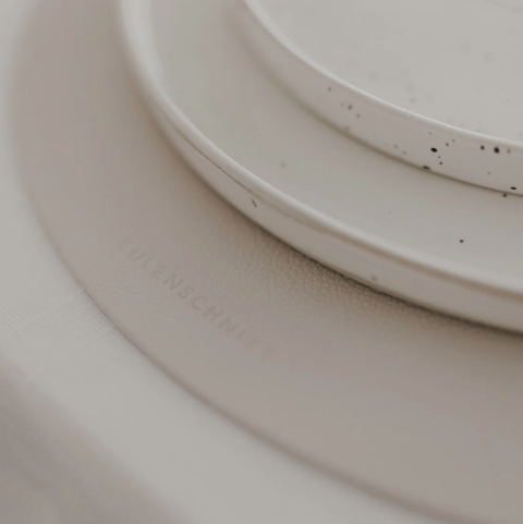 Wendbares Platzset *Herz* creme - 4