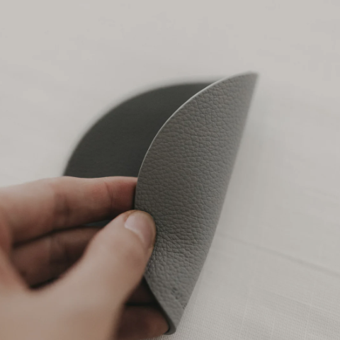 Wendbarer Untersetzer *Herz* 2er Set grau - 1