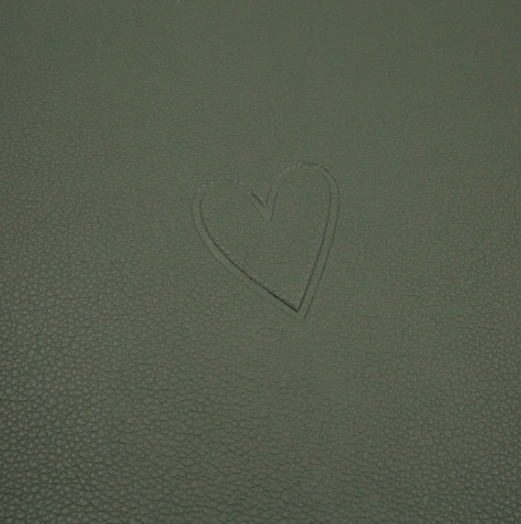 Wendbares Platzset *Herz* grün - 6