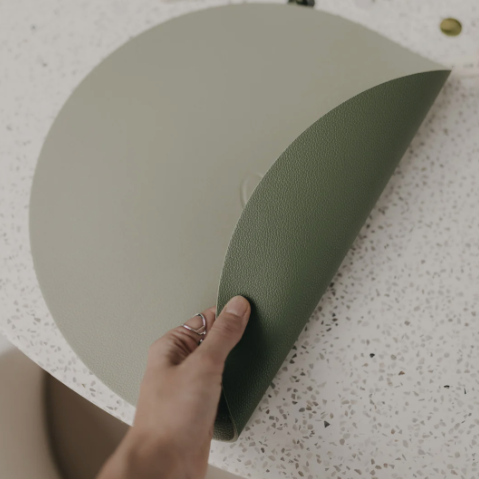 Wendbares Platzset *Herz* grün - 5