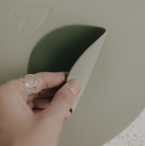 Wendbarer Untersetzer *Herz* 2er Set grün - 4