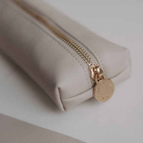 Federtasche *Herz* taupe - 1