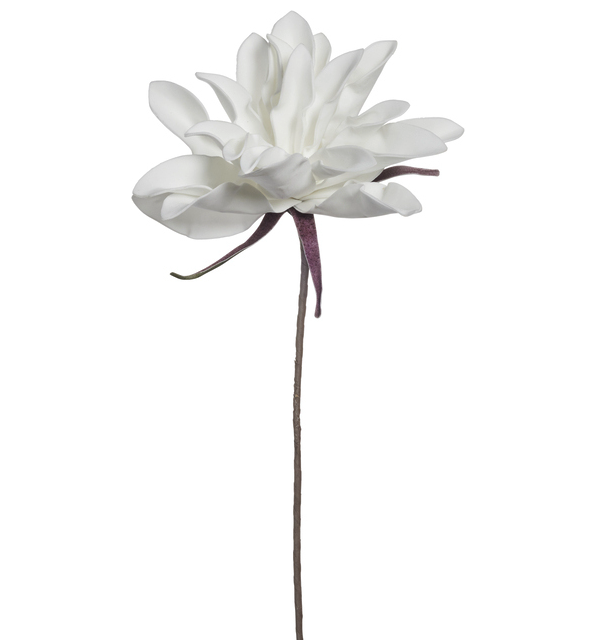 Deko-Blume *Happia` weiss 57cm - 1