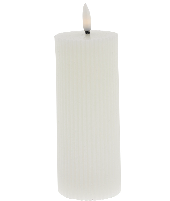 LED-Kerze *Lilia* 15cm weiss - 1