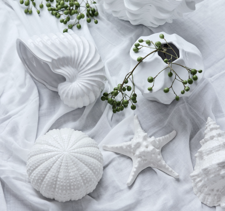 Dekoration Muschel *Shellille* weiss - 1