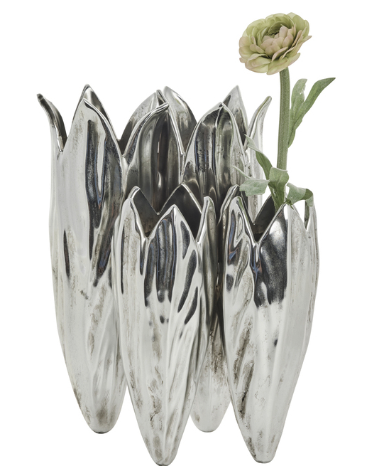 Vase *Sislivia* silber H25,5cm