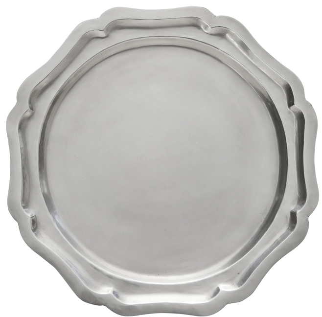 Platzteller *Philine* ant. silber - 2