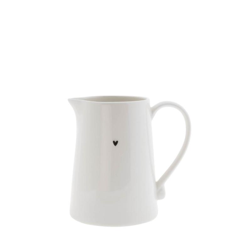 Krug *white / heart in black*