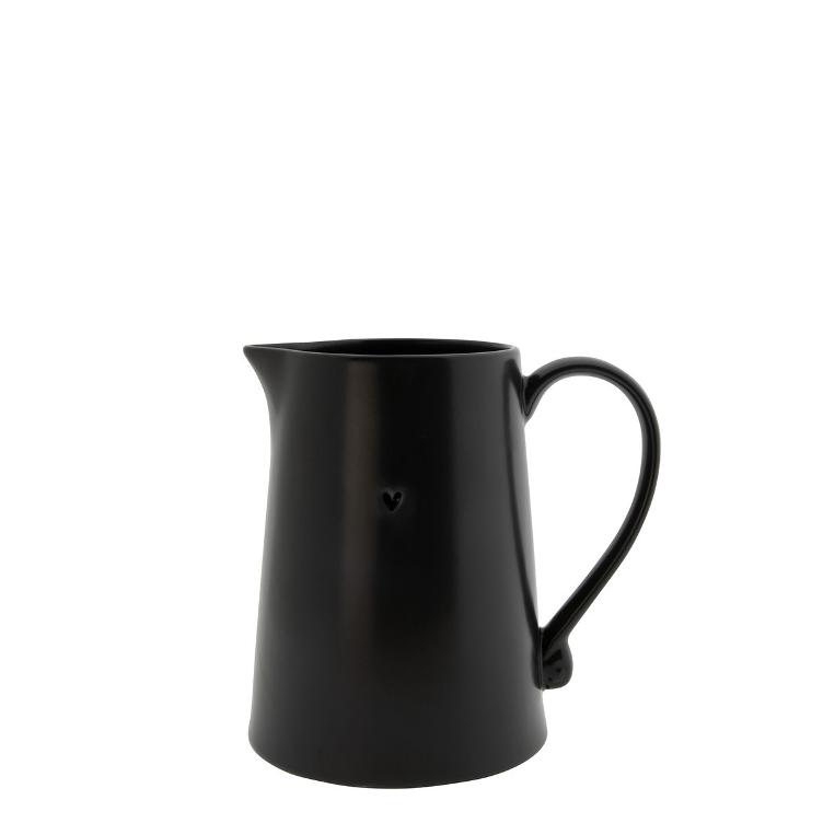 Krug *matt black / heart in black*