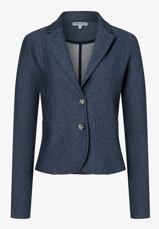 Jerzey-Blazer *Denim Optik* dark blue - 2