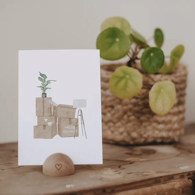 Postkarte *New Home*