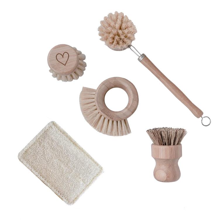 Spülbürsten aus Holz im 6-er Set - 2