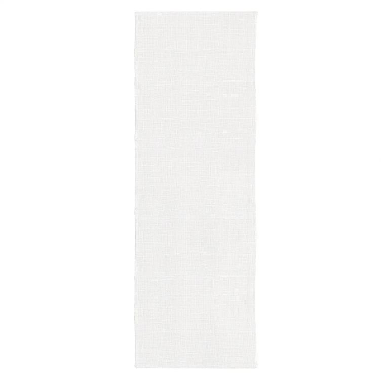 Tischläufer aus Leinen *uni weiss* - 0