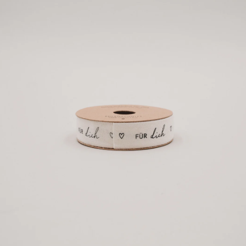 Geschenkband 5m *Für Dich* - 4
