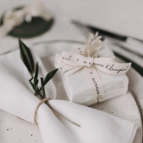 Geschenkband 5m *Klitzekleine Kleinigkeit* - 2