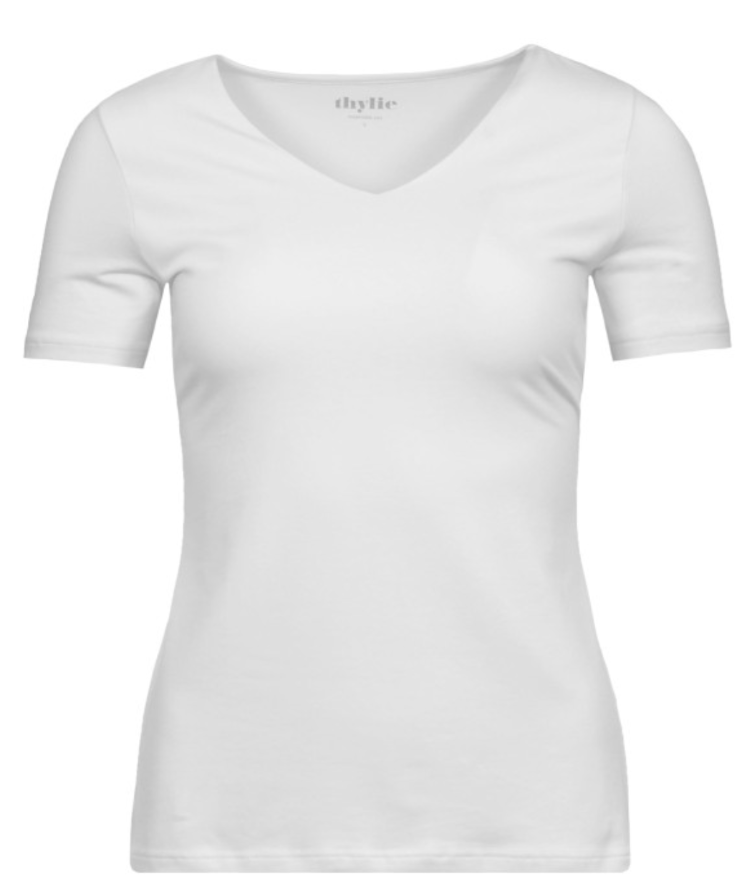 Thylie T-Shirt *Viola* weiss - 2
