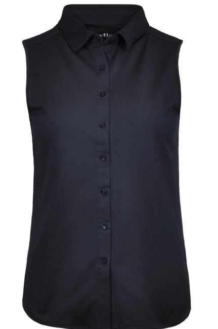 Thylie Ärmellose Jersey-Bluse *Lynn* marine