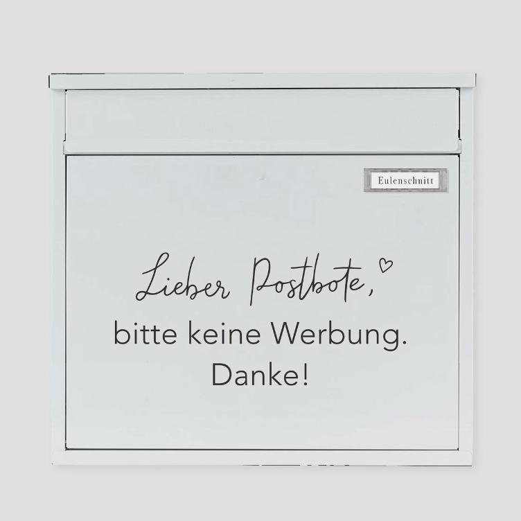 Sticker *Keine Werbung* - 0